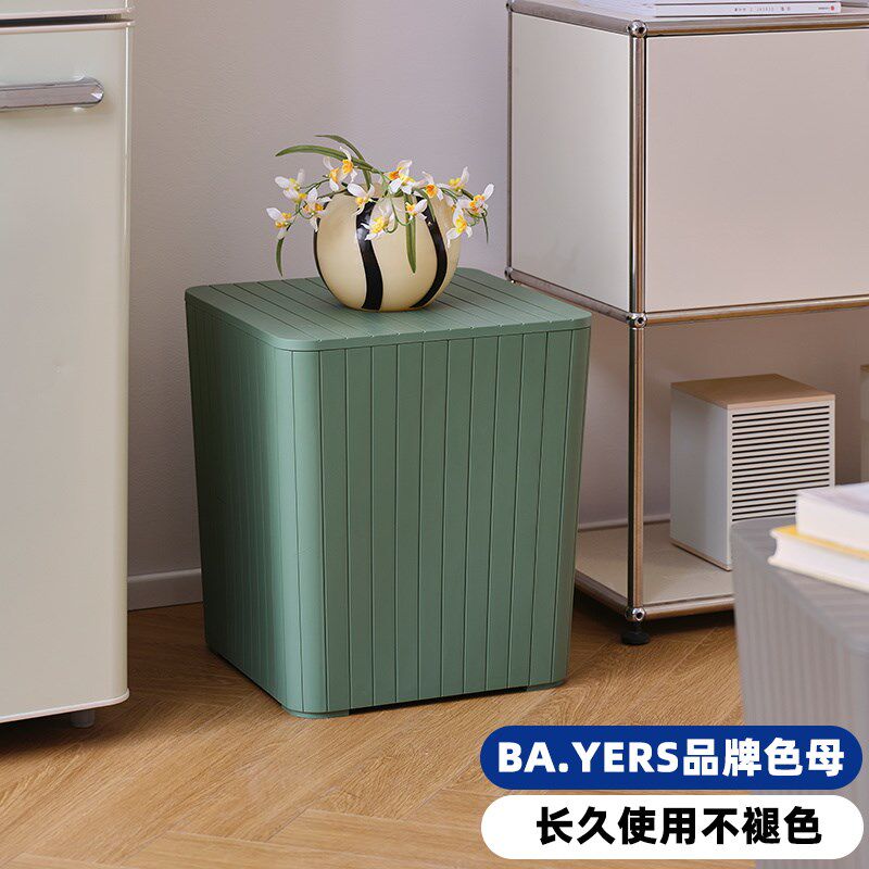 塑料凳子简约家用加厚储物方凳换鞋凳客厅收纳凳餐厅客人备用凳子