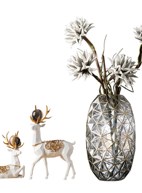 电视柜摆件轻奢高档高级家居装饰品酒柜餐桌客厅玄关茶几现代简约