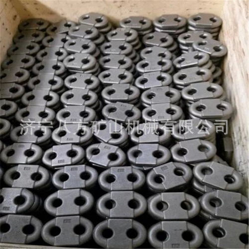 锯齿环刮板机锯齿矿用锯齿环40T连接环链条连接环国标18x64锯齿环