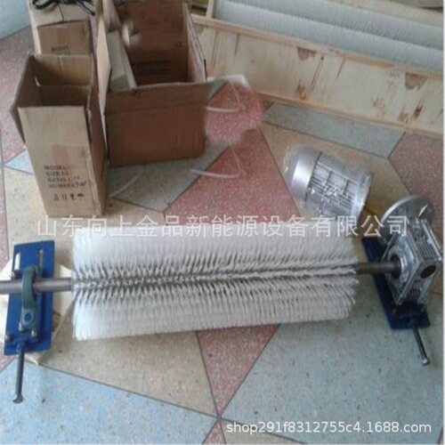 电动毛刷清扫器 B1000清扫器 输送机电动清扫器