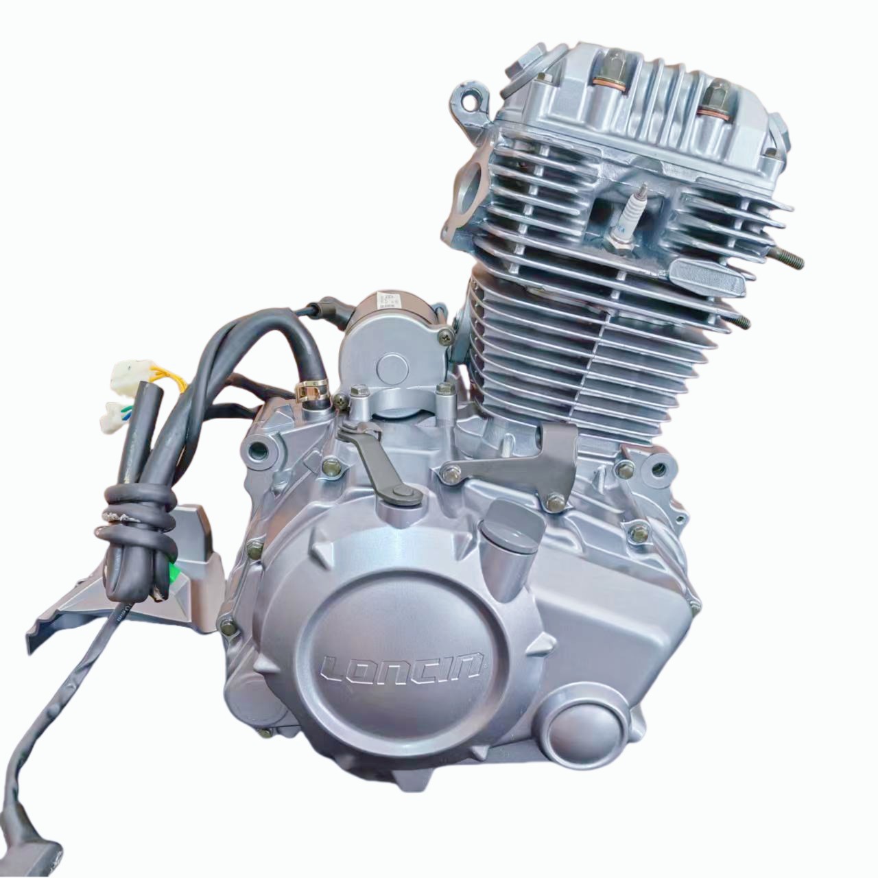 隆鑫RE250发动机6档内置平衡轴适用多款摩托车高赛越野风冷安装