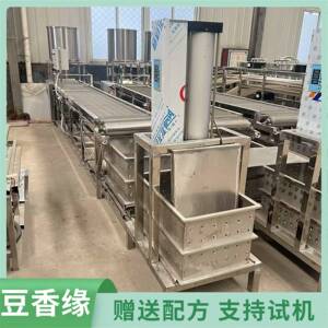 仿手工豆腐皮机全自动豆腐皮机1人操作营养丰富味道更鲜美出口型