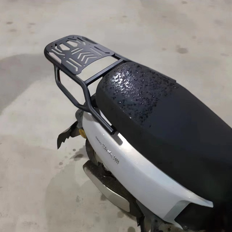 适用于新大洲G600电动车尾箱支架后备箱改装工具箱外送货架加长架