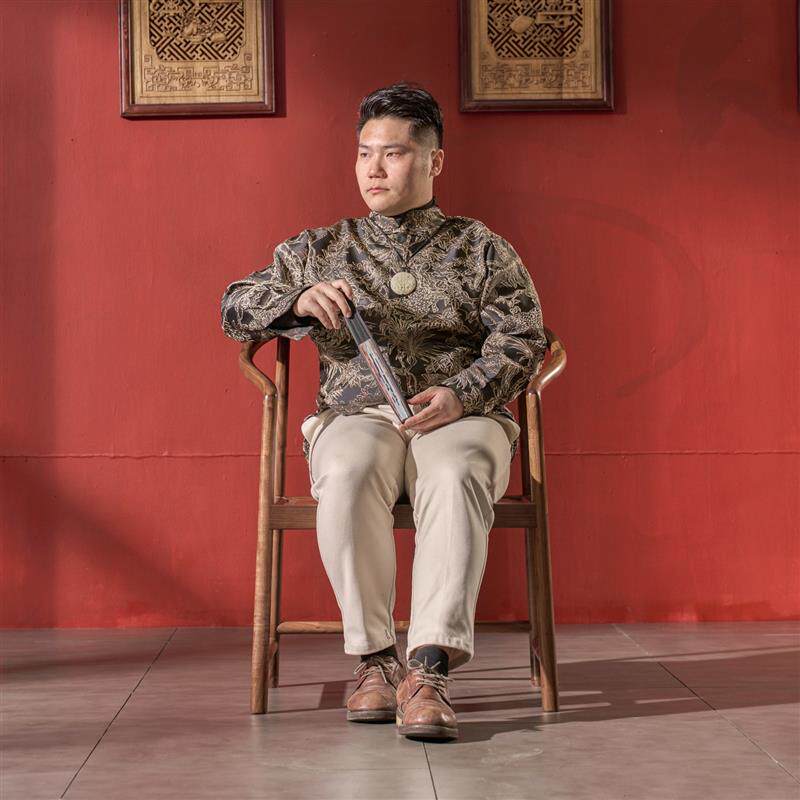 佳古轩木作圈椅北美黑胡桃木新中式原木实木椅子茶室客椅榆木