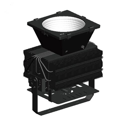 led探照灯建筑之星鳍片800w1000w大功率工地工程防水塔吊灯照明灯