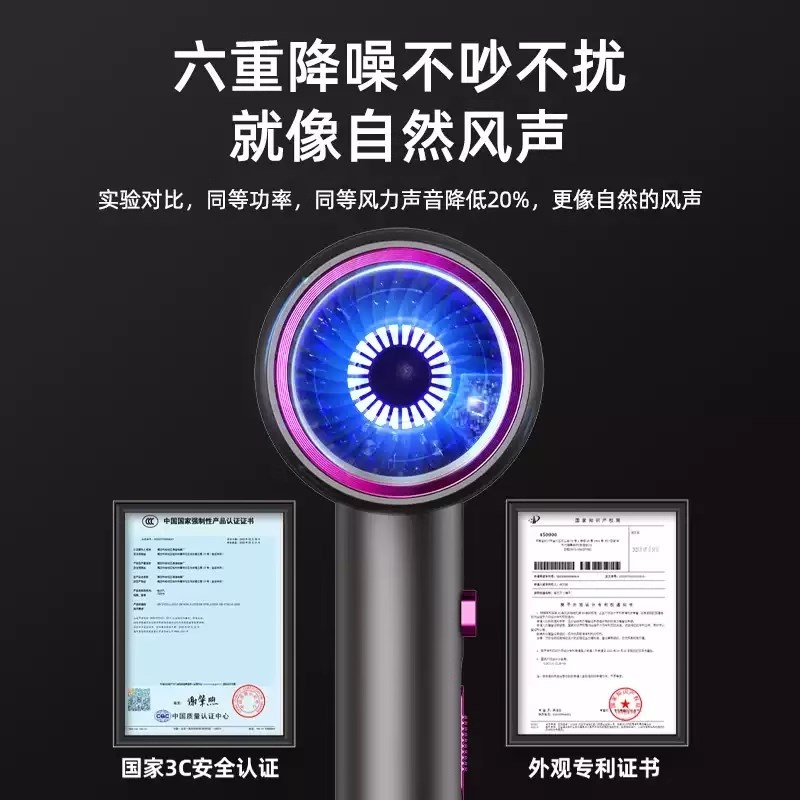 高速吹风机家用负离子护发静音速干 乾电吹风宿舍用