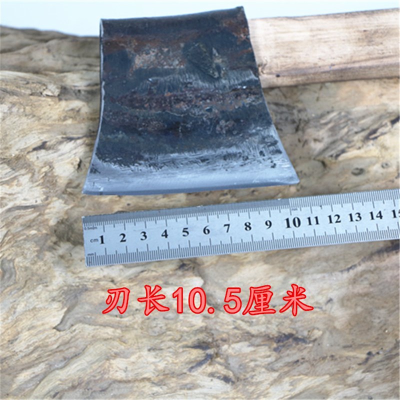 斧头包邮阳江手工锻打弹簧钢斧头上山采伐斧子农用园林木工斧柴斧