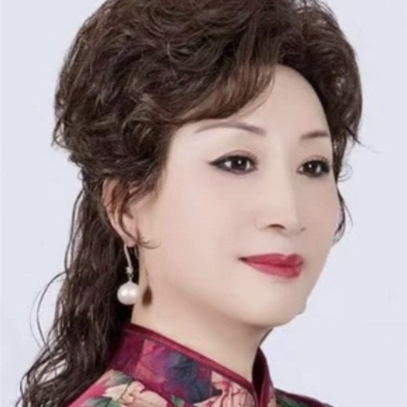 假发片女头顶补发块蓬松高颅顶真发全真人发遮白发增发量前额蓬松