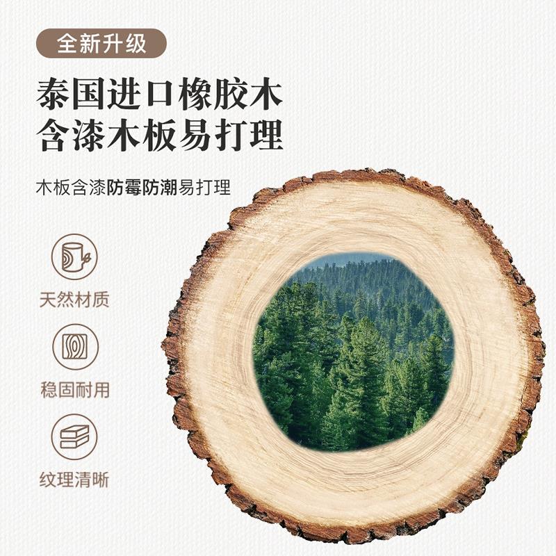 宠贝亚全实木大型猫爬架子猫窝猫树一体太空舱豪华橡胶木猫塔家用