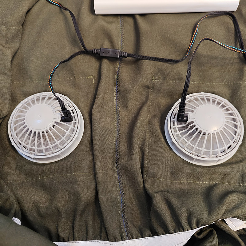 防蜂服加厚蜜蜂防护服全套透气养蜂专用防蜂衣取蜂蜜带风扇防蚊虫