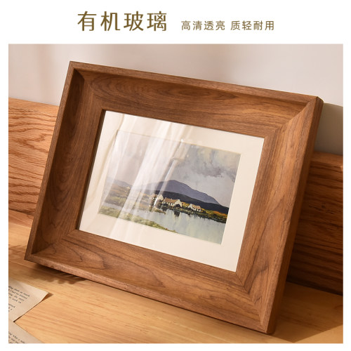 美式风格复古高级感5寸6寸7寸8寸1012寸A4洗照片做成相框框架摆台