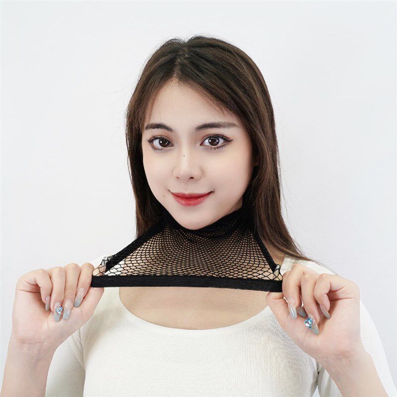 宽边加粗加厚发网假发头套兜盘发固定假头发防掉餐饮长发女服务员
