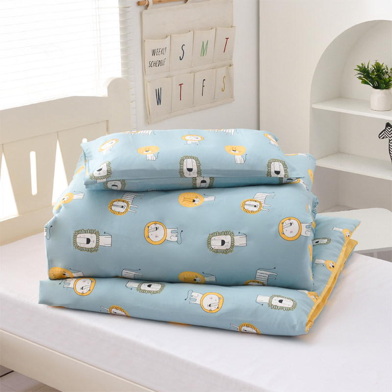 被子一整套全套纯棉可爱学生单人动漫被褥垫褥组合男被套垫套定做