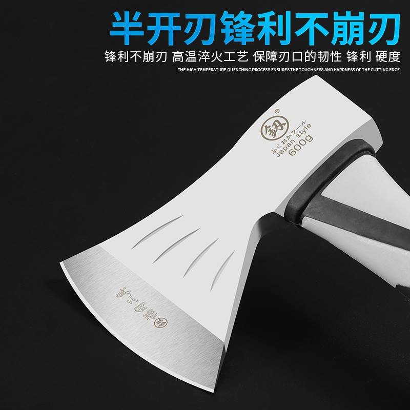 斧头木工专用工具纯钢锤斧头伐木消防开山砍树劈柴开荒家用大斧子