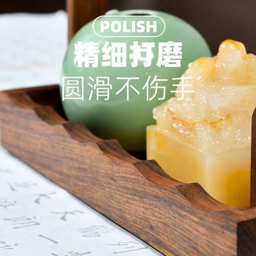 赵北笔架挂架笔挂实木毛笔挂新中式多功能展示架毛笔挂架收纳文房