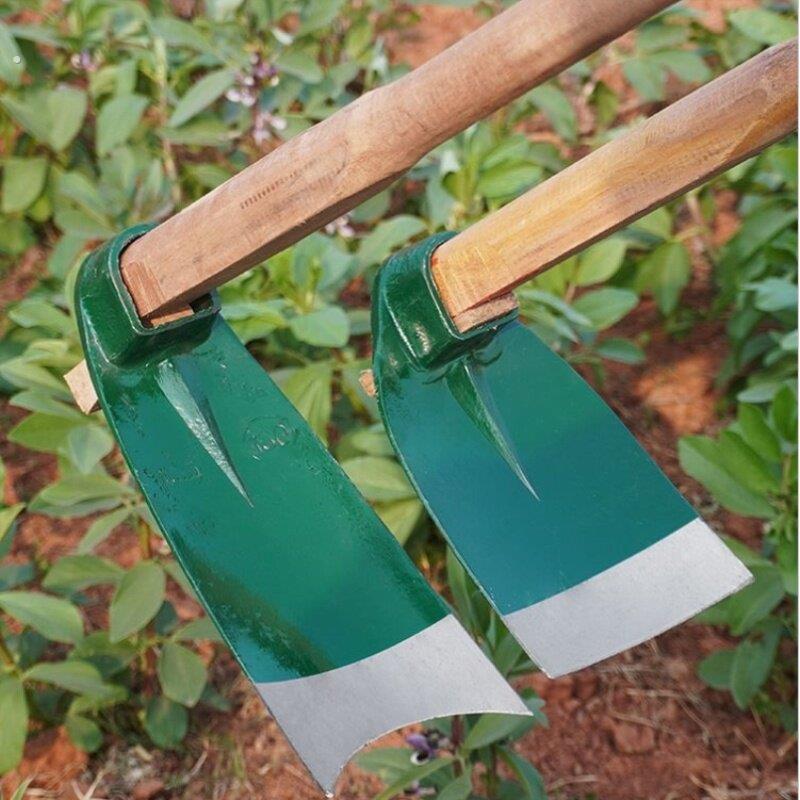 山竹笋老式长柄固定工具轨道钢家用锄头多用途栽苗开荒除草锄地稿