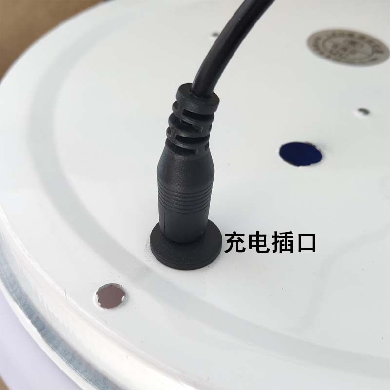 充电人体感应吸顶灯磁吸免布线免打孔粘贴LED圆形简约厨卫玄关