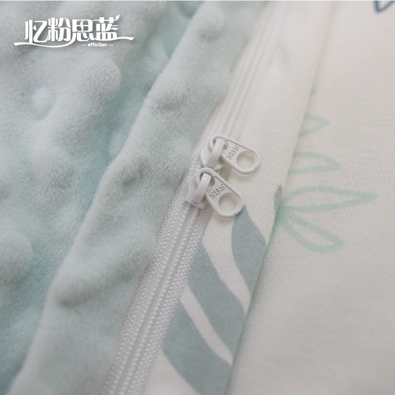 婴儿豆豆毯秋冬新生儿宝宝安抚午睡儿童盖毯幼儿园被套被罩可定制