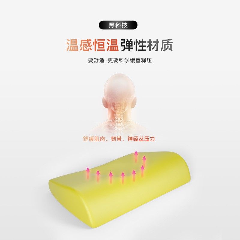 枕头单人护颈椎枕芯助睡眠成人睡觉学生枕套男女记忆棉护颈枕头芯