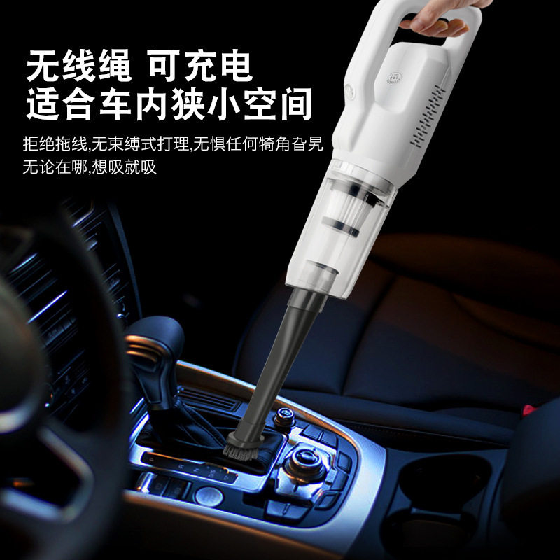 厂家现货立式手持除尘仪多替换头家用吸尘器拖地器便携车用除尘仪