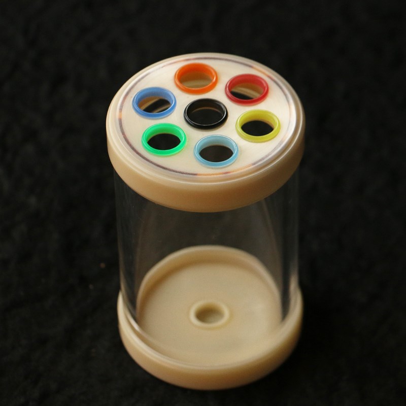 沪上名家小谭本工精工制作七彩孔密胺蝈蝈罐鸣虫器具收藏虫罐