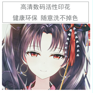 定制门帘 动漫从零开始的异世界生活拉姆雷姆 免打孔家用隔断帘子