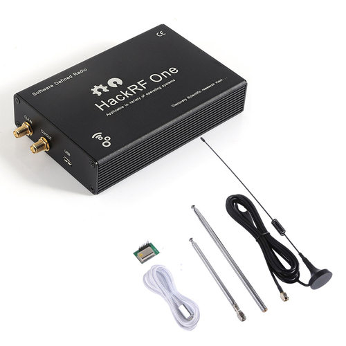 跨境开源 HackRF One R9  (1MHz-6GHz) 软件无线电 铝合金外壳