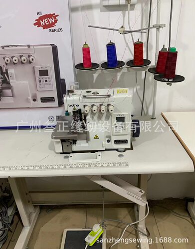全新日本兄弟牌FB-N31A电脑锁边机双针五/六线电脑打边机