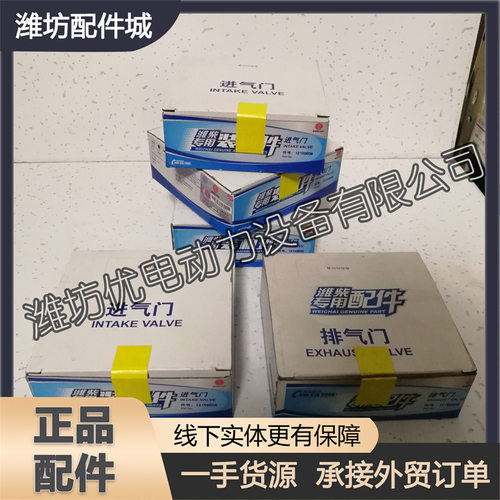 12159606进排气门12159608 潍柴226B道依茨WP6柴油发动机WP4原厂
