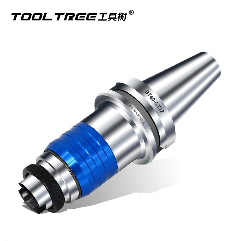 BT40攻丝刀柄数控加工中心柔性扭力伸缩过载保护GT12GT24攻牙刀柄