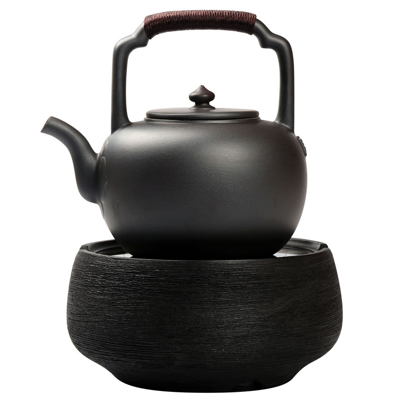 家用台式电陶炉茶炉静音煮茶小型迷你铁壶加热烧水壶煮茶器陶电炉