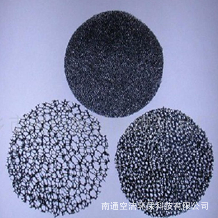 高密度鱼缸生化棉PU海绵水族箱鱼池加厚净化棉圆形过滤替换棉