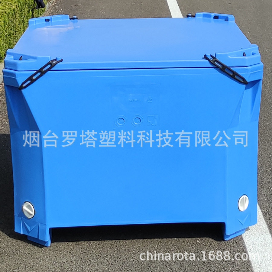 660L 冷藏加厚箱储存滚塑保温箱渔业海鲜水产肉类生鲜保温周转箱图片