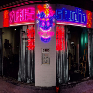 NEON 纹身刺青霓虹灯牌店铺招牌发光字广告牌 TATTOO LED