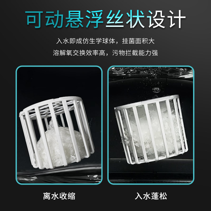玛豆7PLUS生化培菌硝化鱼缸滤材专用龙鱼缸过滤材料全套配置套餐