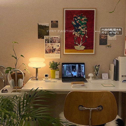 欧式复古客厅装饰画静物花卉书房柜台挂画小众艺术餐厅卧室床头画