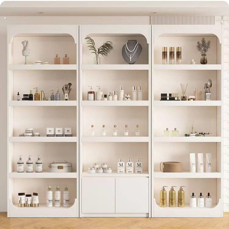 化妆品展示柜货架轻奢展示架美甲美容院置物架甲柜子多功能展示柜