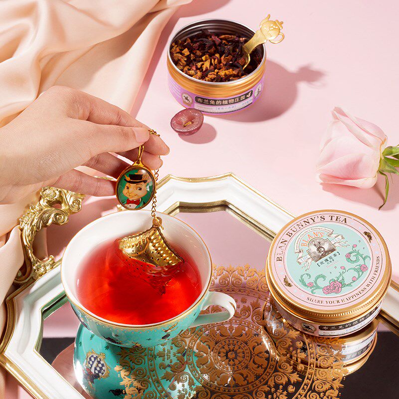 布兰兔爱丽丝之梦花果茶伴手礼花茶礼盒水果茶新婚暖居生日礼物