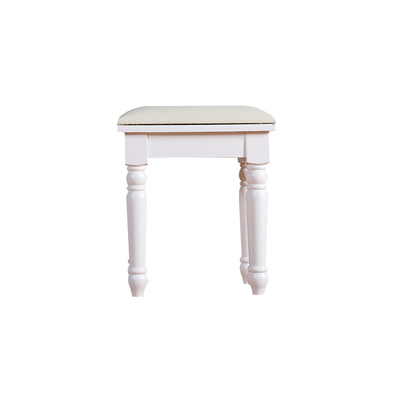 梳妆台配套实木梳妆凳子梳妆椅化妆桌美式软包定制