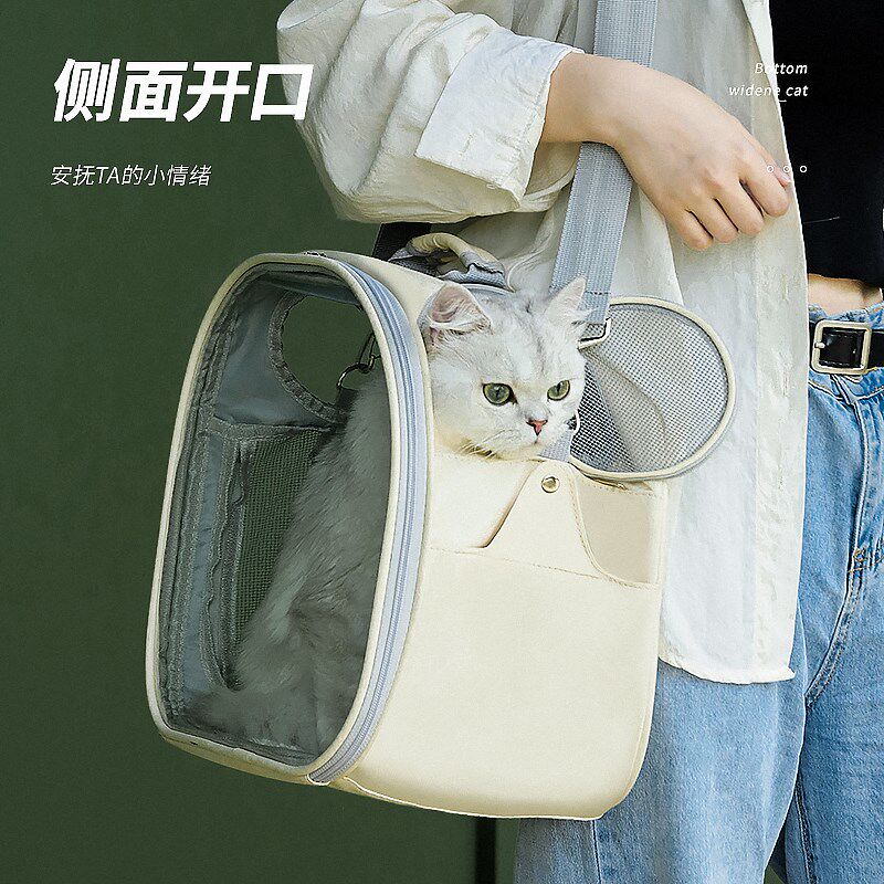 猫咪猫包外出便携包猫箱太空舱宠物背包透明书包透气装猫的携带包