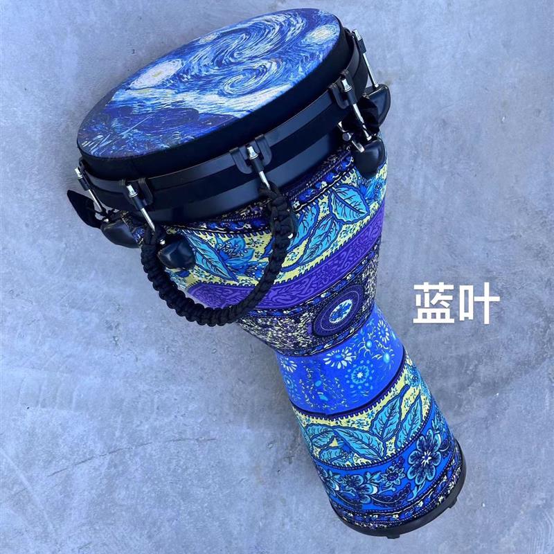 12.5寸8扣机械调音轻便非洲鼓成人专业纤维手鼓防潮防摔丽江手鼓