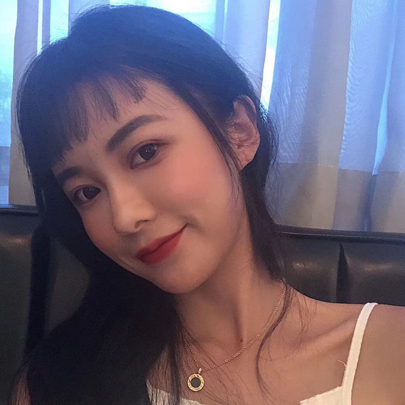 真发二次元网红刘海假发片隐形无痕修脸眉上齐刘海空气刘海假发片