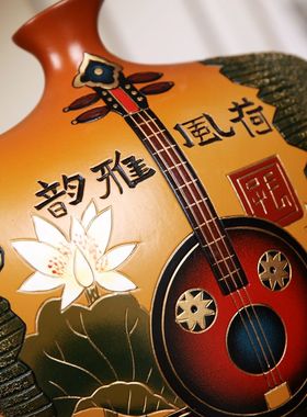 酒柜装饰摆件家居电视柜创意客厅插干花的小口花瓶玄关摆设工艺品