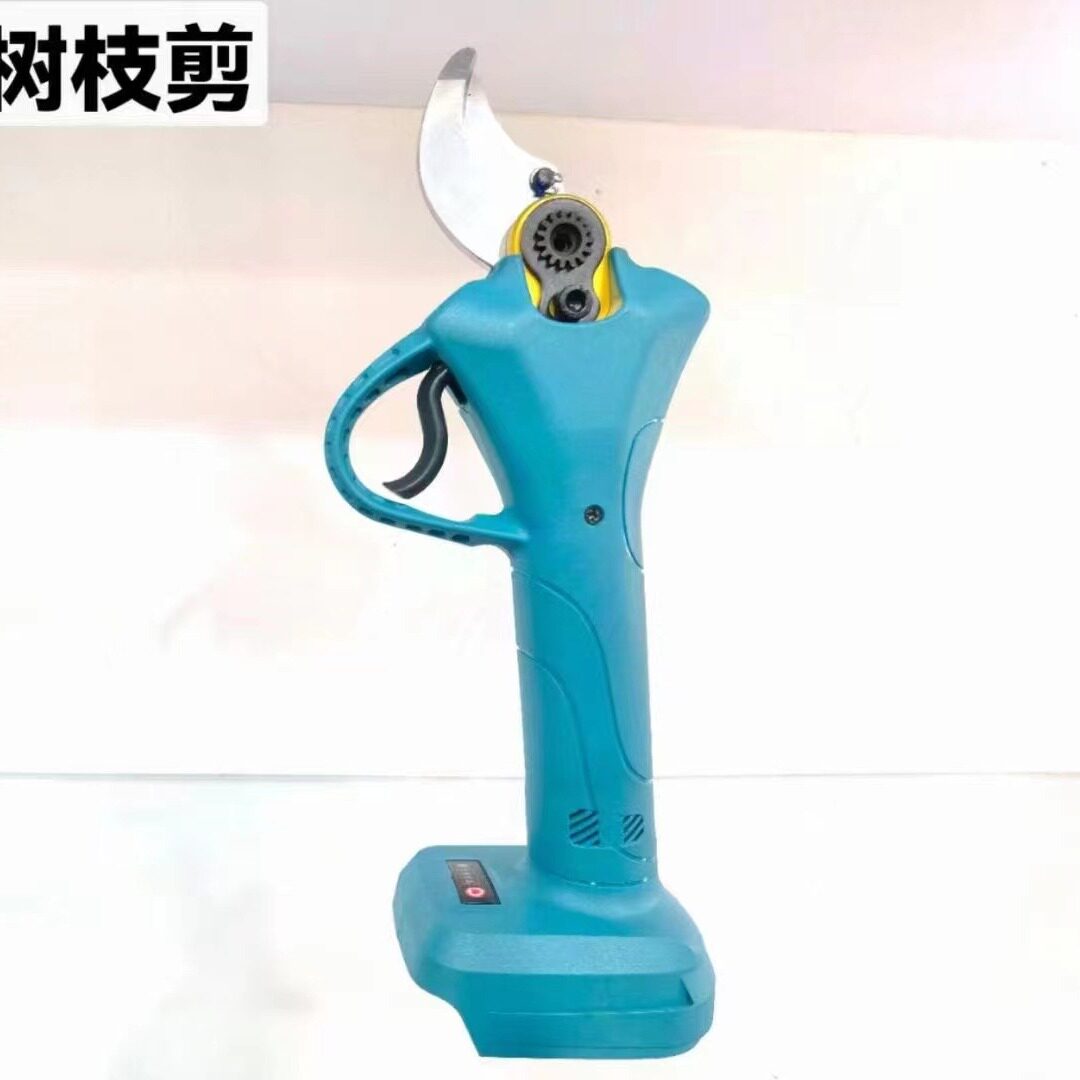电动剪刀果树剪园艺园林树枝剪粗枝高空高枝锂电修枝剪电剪刀图片