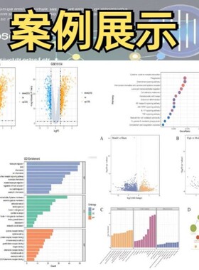 单细胞数据分析GEO TCGA RNA-seq测序数据挖掘结果可视化生信分析