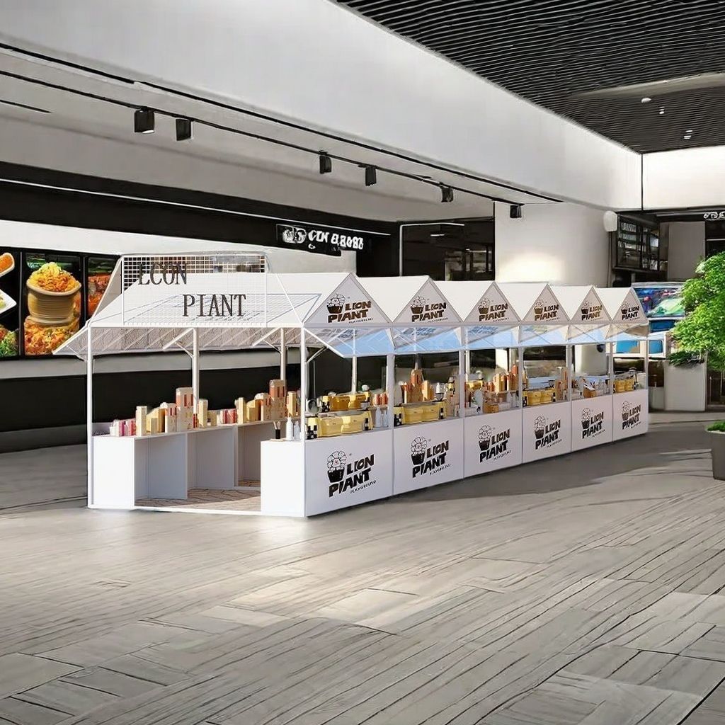 户外摊位架网红夜市活动摆摊桌促销棚架集市商业街展示架其他金属图片