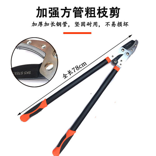 工厂专卖SK5大力剪果树剪修枝剪刀园林省力树剪子强力粗枝高枝剪