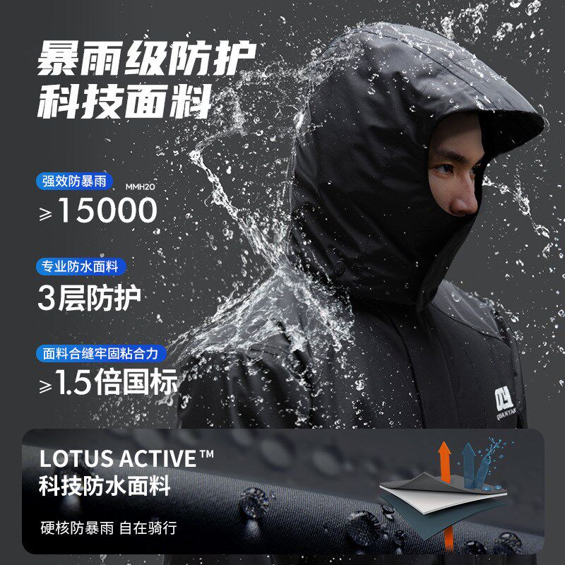 雨衣雨裤骑车专用套装摩托车分体式加厚全身防暴雨男女电动车雨披