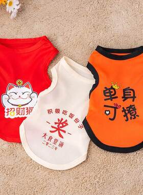 猫咪衣服夏季背心防掉毛英短布偶蓝猫小猫猫宠物薄款小狗狗春夏装