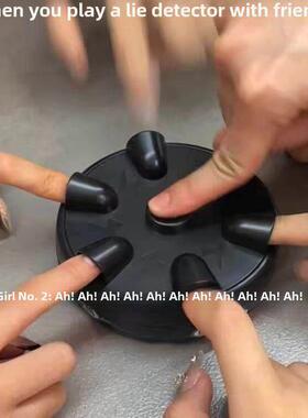 小红书的流行桌面解压轮盘赌测谎仪电击手指把戏人真心话大冒险道